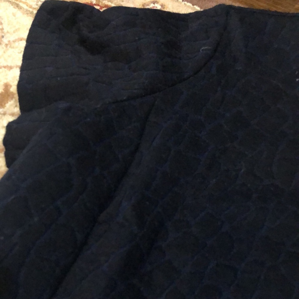 Tory Burch Textured Short Sleeve Flounce Dress - Picture 6 of 7